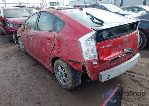 2011 Toyota Prius Three z USA, uszkodzony, nr VIN JTDKN3DUXB0306697